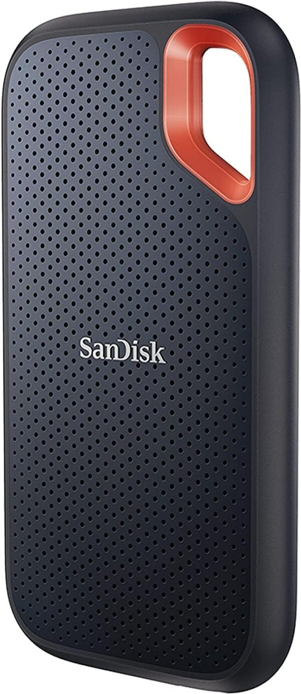 SanDisk 8TB Extreme Portable SSD - Up to 1050MB/s, USB-C, USB 3.2 Gen 2, IP65 Water and Dust Resistance, Updated Firmware - External Solid State Drive - SDSSDE61-8T00-G25 - Image 2