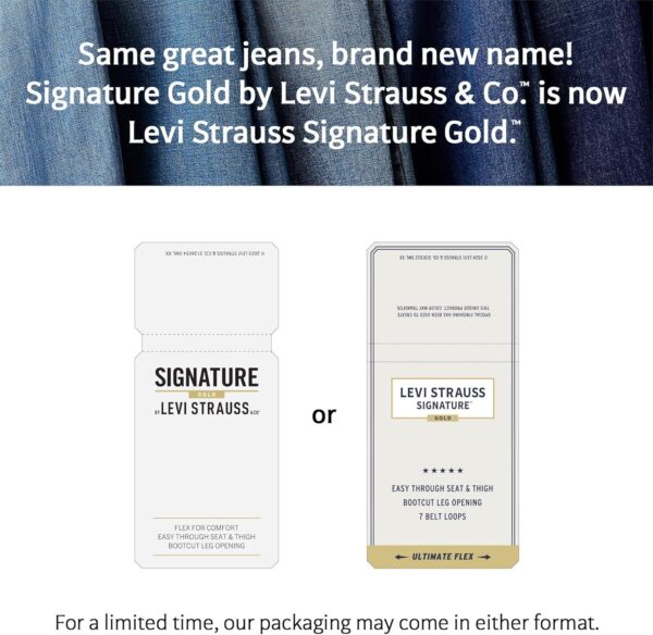 Levi Strauss Signature Gold Men's Slim Straight Jeans (Available in Big & Tall) - Image 7