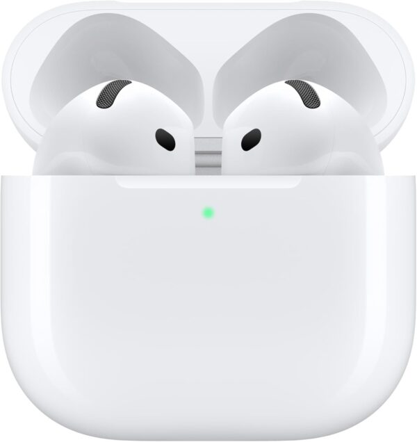 Apple AirPods 4 Wireless Earbuds, Bluetooth Headphones, with Active Noise Cancellation (Renewed) - Image 3