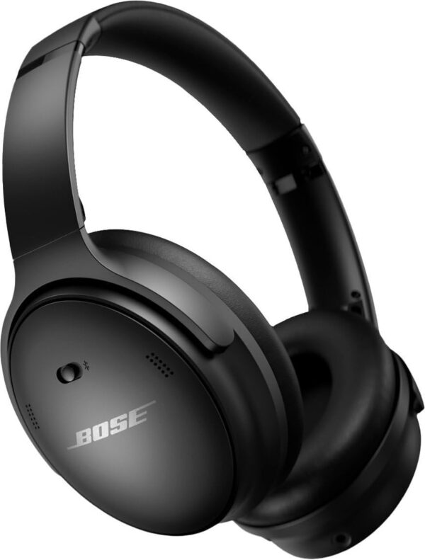 Bose QuietComfort 45 Bluetooth Wireless Noise Cancelling Headphones - Triple Black (Renewed) - Image 2