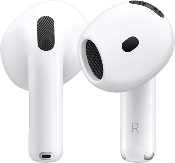 Apple AirPods 4 Wireless Earbuds, Bluetooth Headphones, with Active Noise Cancellation (Renewed) - Image 2