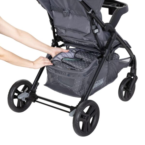 Baby Trend Passport® Cargo Stroller Travel System with EZ-Lift™ PLUS Infant Car Seat, Grey Bamboo - Image 17