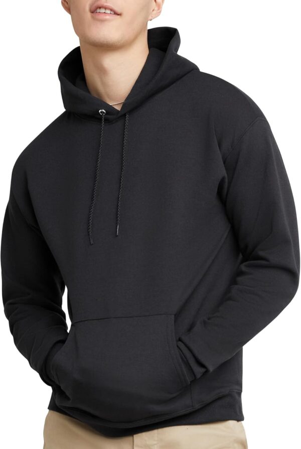 Hanes Men's EcoSmart Fleece Hoodie Sweatshirt - Image 2