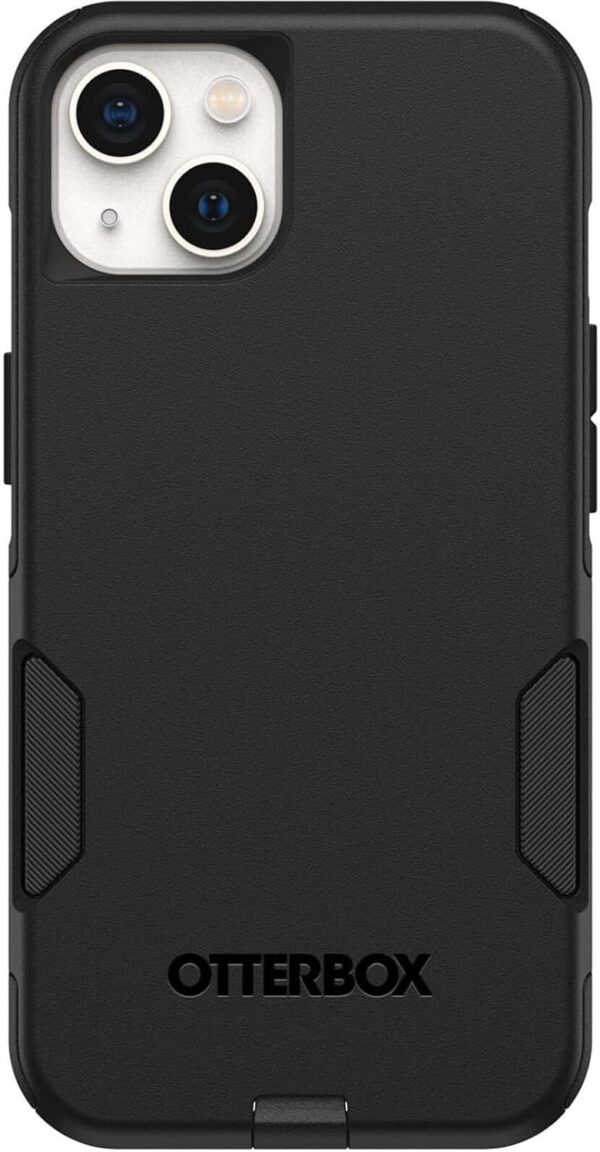 OtterBox iPhone 13 (ONLY) Commuter Series Case - Black, Slim & Tough, Pocket-Friendly, with Port Protection - Image 3