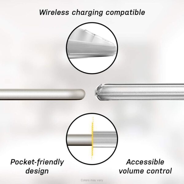 OtterBox iPhone 12 & iPhone 12 Pro Symmetry Series Series Case - Clear, Ultra-Sleek, Wireless Charging Compatible, Raised Edges Protect Camera & Screen - Image 5