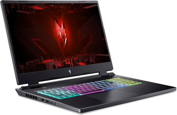 Acer Nitro 17 Gaming Laptop | AMD Ryzen 7 7840HS Octa-Core CPU | NVIDIA GeForce RTX 4060 Laptop GPU | 17.3" QHD 165Hz IPS Display | 1TB Gen 4 SSD | Wi-Fi 6E | RGB Backlit KB | AN17-41-R7G3, Black - Image 11