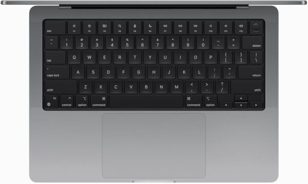 MacBook Pro M3 8-core CPU and 10-core GPU 14" (Late 2023) 512GB SSD Space Gray (Renewed) - Image 3