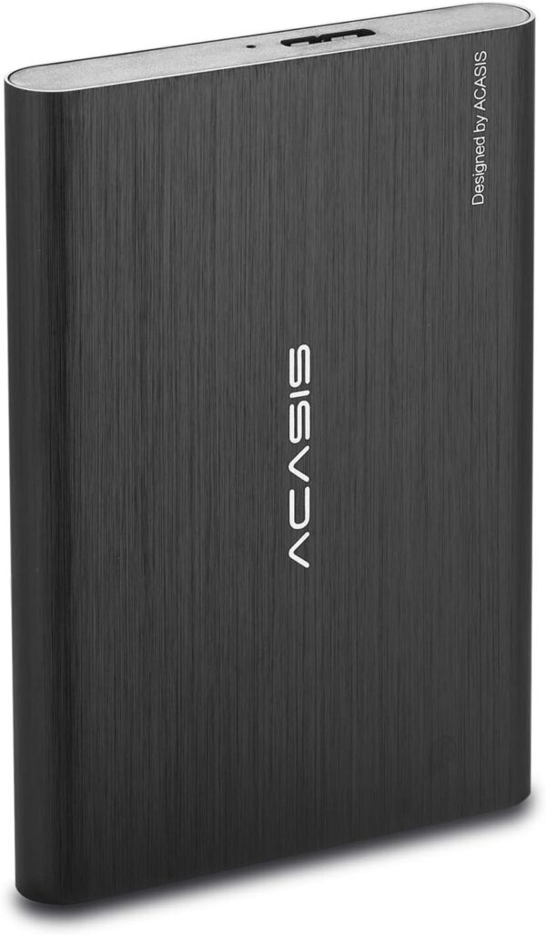 ACASIS 500GB USB3.0 2.5" Portable External Hard Drive for Desktop Laptop HDD Hard Disk (500GB, Black) - Image 2