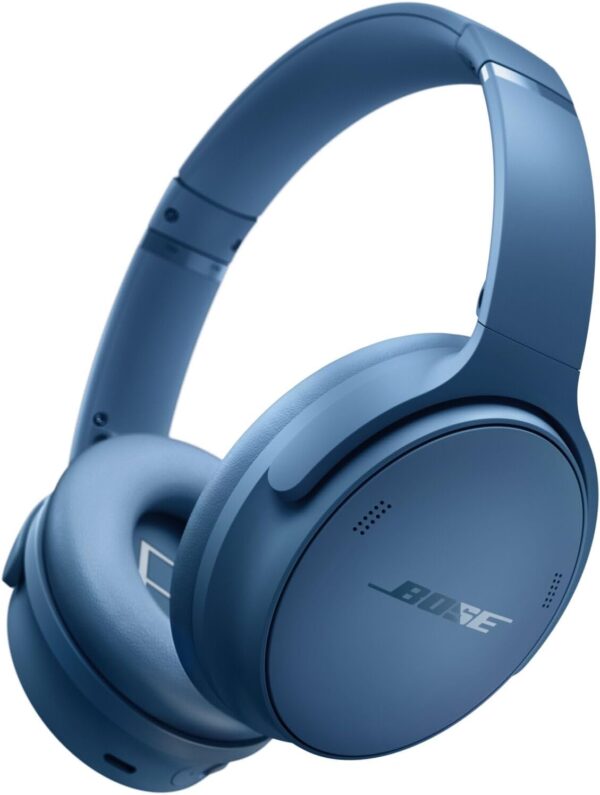 Bose QuietComfort Bluetooth Headphones, Wireless Headphones with Active Over Ear Noise Cancelling and Mic, Deep Bass, Up to 24 Hours of Playtime, Blue Dusk - Limited Edition Color - Image 2