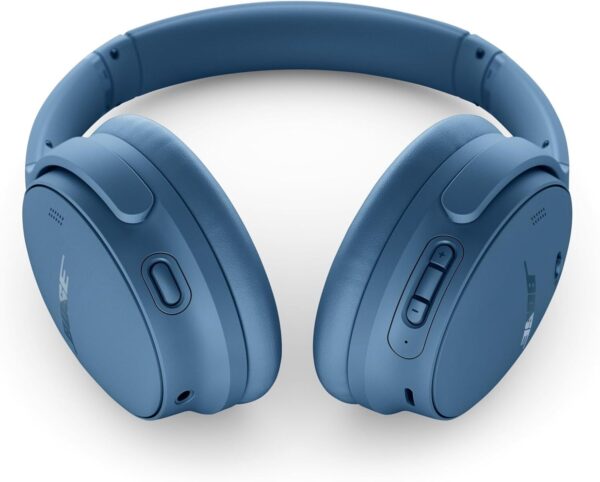 Bose QuietComfort Bluetooth Headphones, Wireless Headphones with Active Over Ear Noise Cancelling and Mic, Deep Bass, Up to 24 Hours of Playtime, Blue Dusk - Limited Edition Color - Image 5