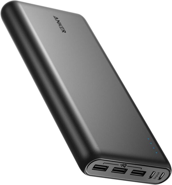 Anker Power Bank, 26,800 mAh External Battery with Dual Input Port and Double-Speed Recharging, 3 USB Ports without A-C Cable, for iPhone Series, iPad, Samsung, Android and Other Devices - Image 2