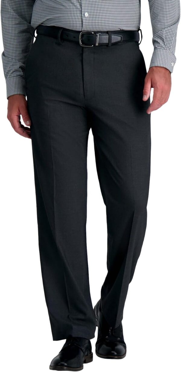 Haggar Men's Premium Stretch Solid and Pattered Classic Fit Suit Separates (Pants and Jackets) - Image 3