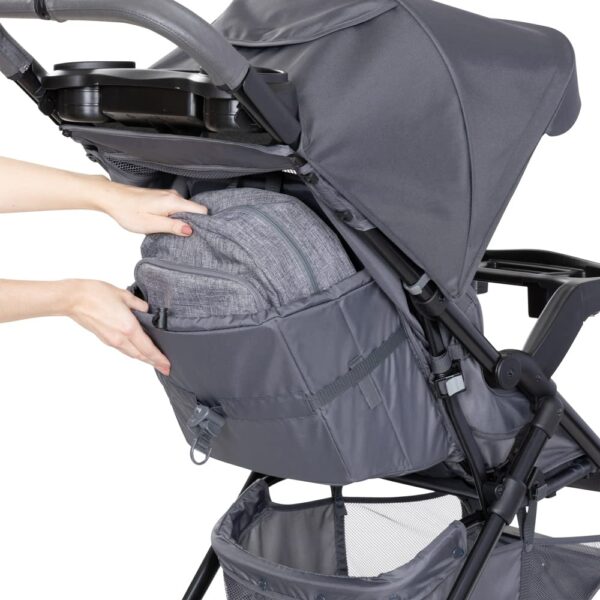 Baby Trend Passport® Cargo Stroller Travel System with EZ-Lift™ PLUS Infant Car Seat, Grey Bamboo - Image 14