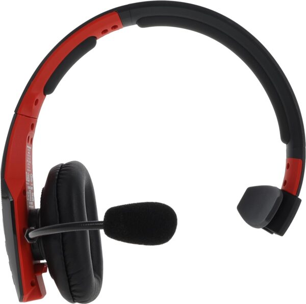 Cummins Edition BlueParrott B450-XT Noise Cancelling Bluetooth Headset – Unique Design with Industry Leading Sound & Improved Comfort, Up to 24 Hours of Talk Time, IP54-Rated, Black Red - Image 3