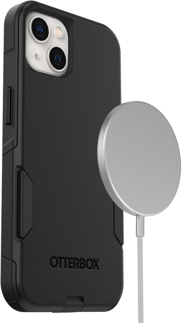 OtterBox iPhone 13 (ONLY) Commuter Series Case - Black, Slim & Tough, Pocket-Friendly, with Port Protection - Image 7