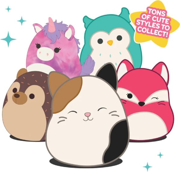 Squishmallows Original Mystery Box 5-Inch Plush 5 Pack - Official Jazwares Plush - Collectible Soft & Squishy Mini Stuffed Animal Toy - Add to Your Squad - Gift for Kids, Girls & Boys - Image 8