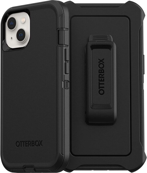 OtterBox Defender Series Series SCREENLESS Edition Case for iPhone 13 (ONLY) - Black - Image 5