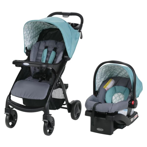 Graco Verb Travel System | Includes Verb Stroller and SnugRide 30 Infant Car Seat, Merrick | Stroller and Carseat Combo - Image 2