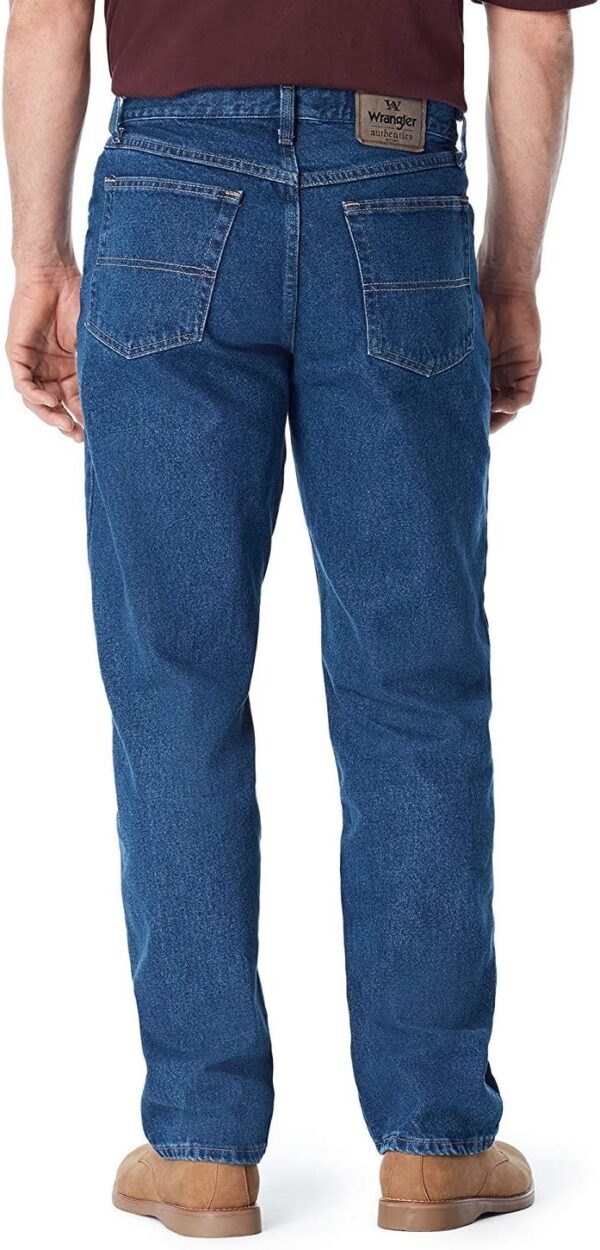 Wrangler Authentics Men's Classic 5-Pocket Relaxed Fit Cotton Jean - Image 4