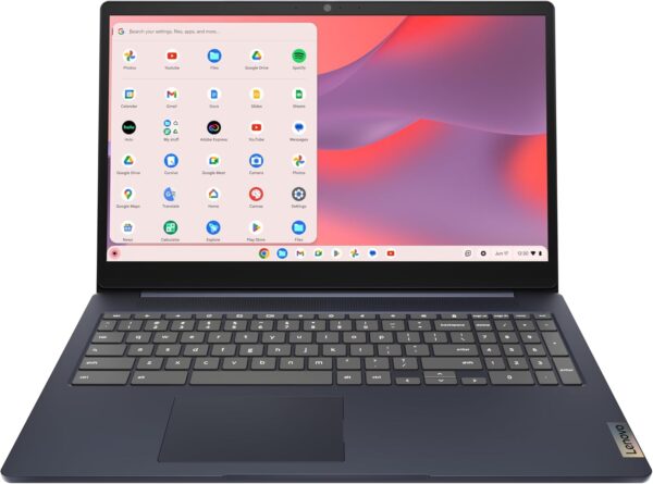 Lenovo IdeaPad 3i Chromebook, 15.6” FHD Display, Intel Celeron N4500, 8GB RAM, 64GB eMMC, 1920x1080 px, 720p Camera, Chrome OS, Abyss Blue - Image 3