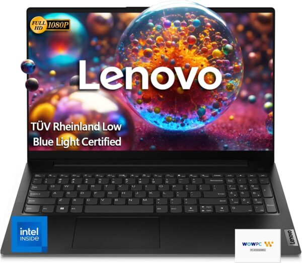 Lenovo V15 Laptop | 32GB RAM | 1TB PCIe SSD | Intel Celeron N4500 Processor | Intel UHD Graphics | 15.6" FHD 1080p Anti-Glare Display | Ethernet Port RJ-45 | Windows 11 Pro | WOWPC Recovery USB - Image 2