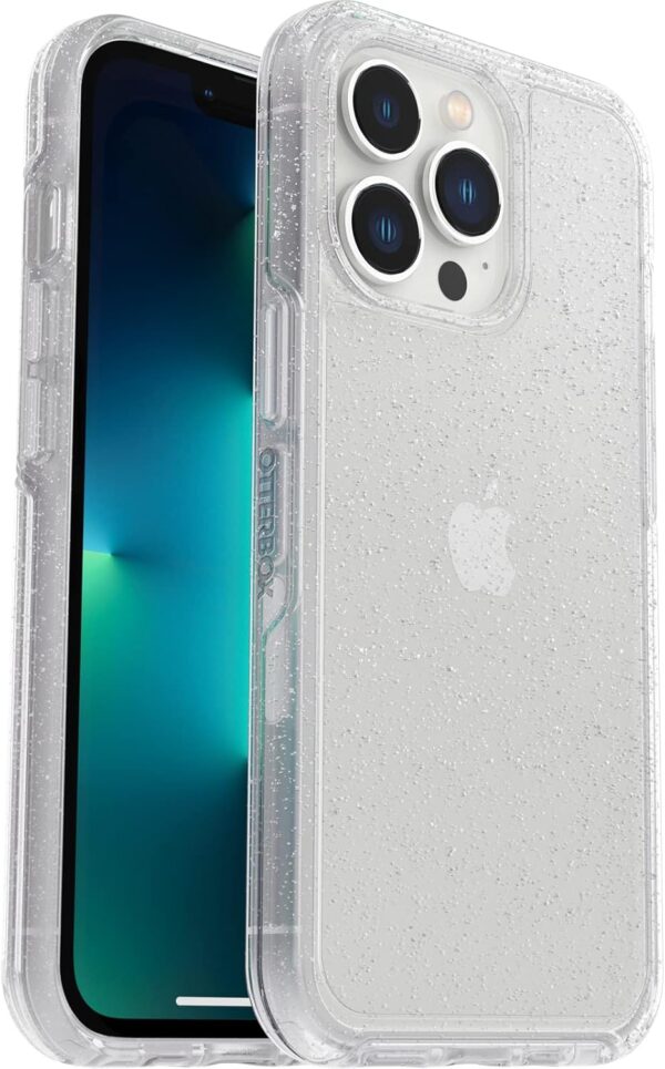 OtterBox iPhone 13 Pro (ONLY) Symmetry Series Case - Stardust, Ultra-Sleek, Wireless Charging Compatible, Raised Edges Protect Camera & Screen - Image 2