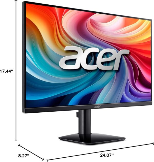 acer KB272 G0bi 27" IPS Full HD (1920 x 1080) Gaming Office Monitor | Adaptive-Sync Support (FreeSync Compatible) | Up to 120Hz Refresh | 1ms (VRB) | sRGB 99% | Tilt | HDMI & VGA Ports - Image 16