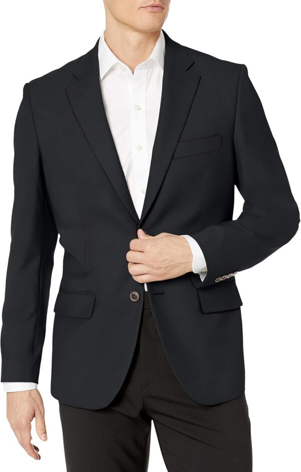 Amazon Essentials Men's Long-Sleeve Classic-fit Button-Front Stretch Blazer - Image 2