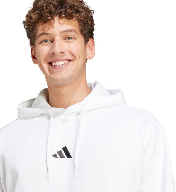 adidas Men's Essentials Feel Cozy Fleece Hoodie - Image 6