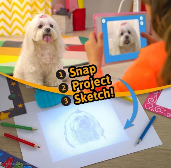 smART Sketcher 2.0 Projector, Drawing and Tracing Projector for Kids, Educational Arts & Crafts Toy, Art Gift for Boys and Girls Ages 5+ - Image 3