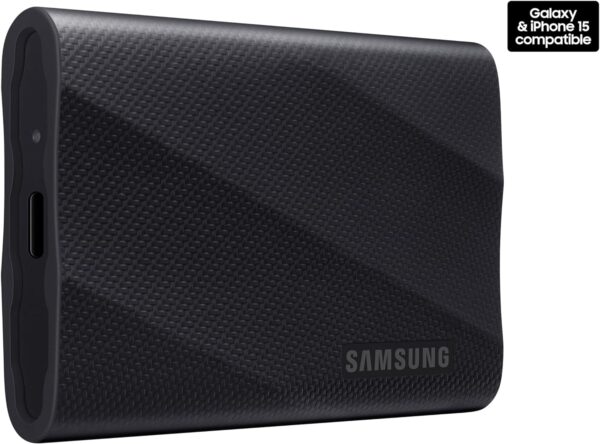 SAMSUNG T9 Portable SSD 4TB, USB 3.2 Gen 2x2 External Solid State Drive, Seq. Read Speeds Up to 2,000MB/s for Gaming, Students and Professionals,MU-PG4T0B/AM, Black (pack of 1) - Image 3