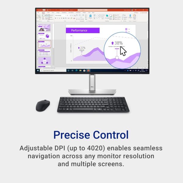 Dell Pro KM5221W Keyboard & Mouse - Image 10