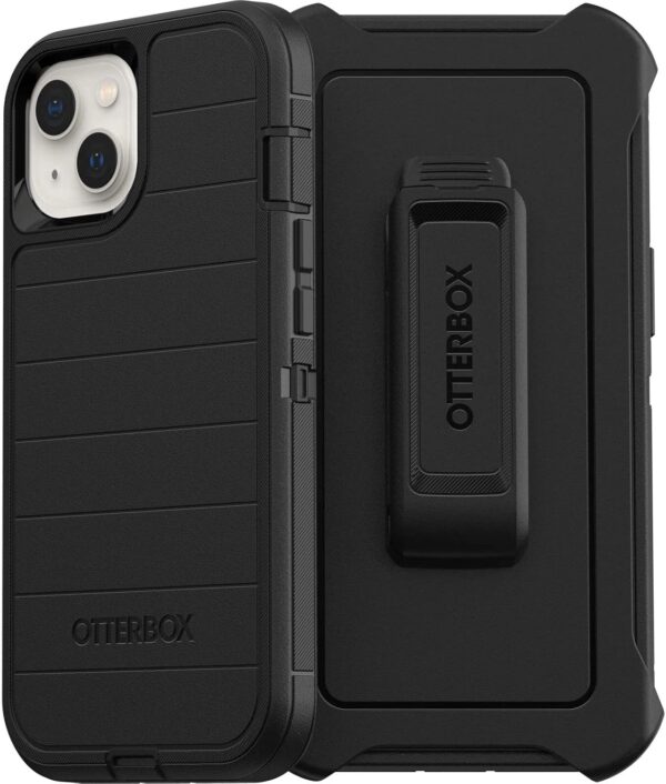 OtterBox Defender Series Series SCREENLESS Edition Case for iPhone 13 (ONLY) - Black - Image 2