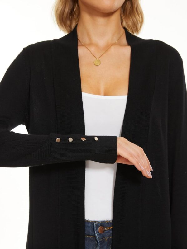 Cardigan for Women Dressy Casual Long Sleeve Open Front Knit Cardigan Sweaters - Image 7