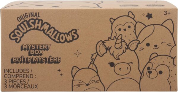 Squishmallows Official Kellytoy 8" Plush Mystery Pack - Styles Will Vary in Surprise Box That Includes Three 8" Plush - Image 3