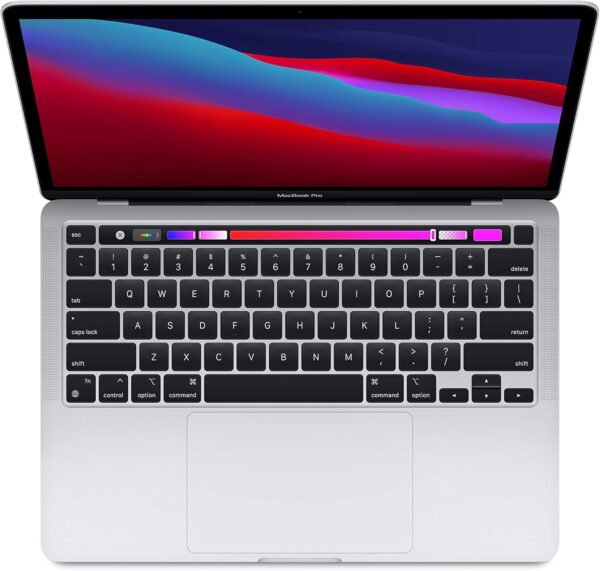 2020 Apple MacBook Pro with Apple M1 Chip (13-inch, 8GB RAM, 256GB SSD Storage) - Silver (Renewed) - Image 3