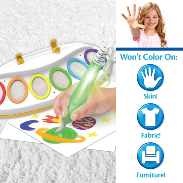 Crayola Color Wonder Magic Light Brush, Mess Free Painting Station for Kids, Gift for Kids, Toddler Toys & Activities, Ages 3, 4, 5 - Image 3