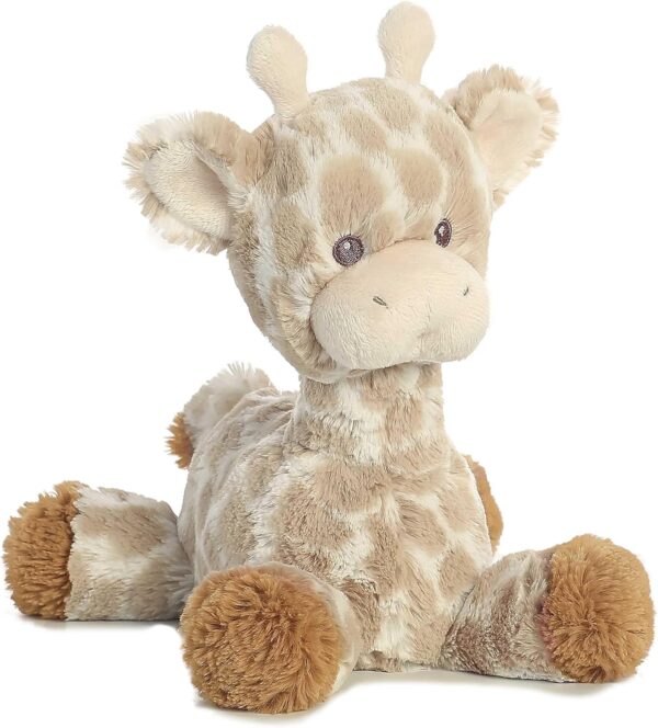 Aurora® Snuggly Loppy Giraffe™ Loppy Baby Stuffed Animal - Comforting Companion - Imaginative Play - Brown 11 Inches - Image 2