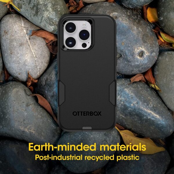 OtterBox iPhone 14 Pro (ONLY) Commuter Series Case - Black, Slim & Tough, Pocket-Friendly, with Port Protection - Image 7