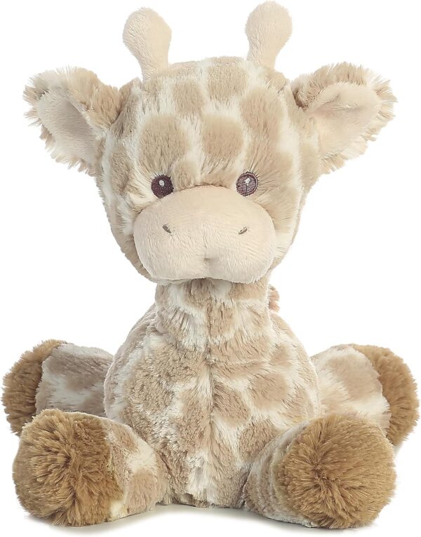 Aurora® Snuggly Loppy Giraffe™ Loppy Baby Stuffed Animal - Comforting Companion - Imaginative Play - Brown 11 Inches - Image 3