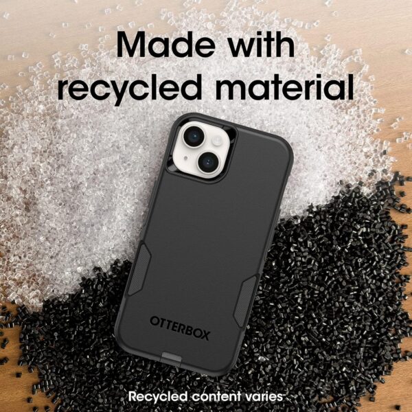 OtterBox iPhone 14 & iPhone 13 Commuter Series Case - Black, Slim & Tough, Pocket-Friendly, with Port Protection - Image 7