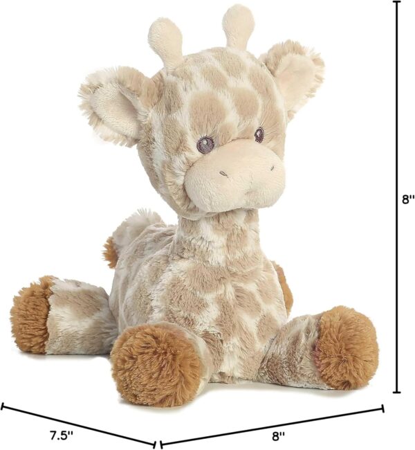 Aurora® Snuggly Loppy Giraffe™ Loppy Baby Stuffed Animal - Comforting Companion - Imaginative Play - Brown 11 Inches - Image 4