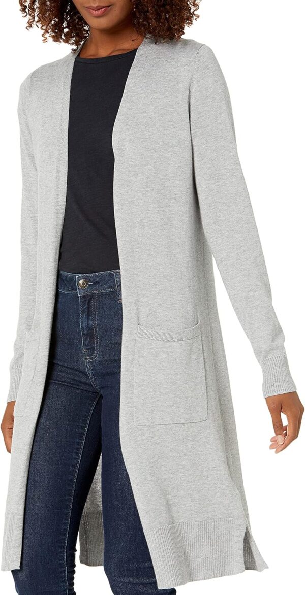 Amazon Essentials Women's Lightweight Longer Length Cardigan Sweater (Available in Plus Size) - Image 6