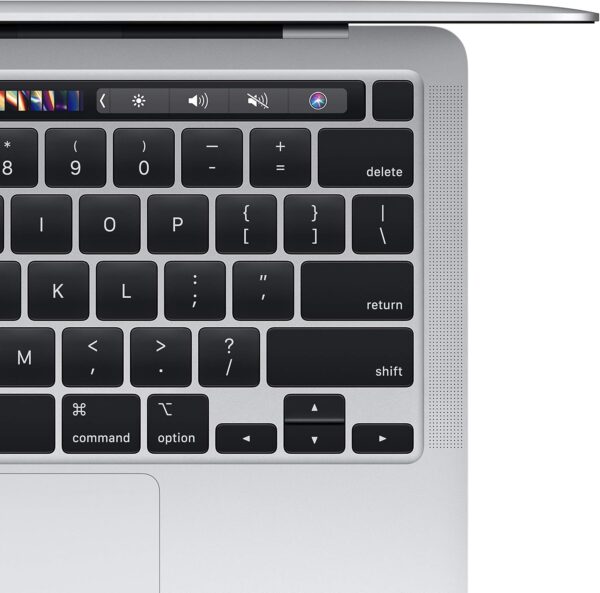 2020 Apple MacBook Pro with Apple M1 Chip (13-inch, 8GB RAM, 256GB SSD Storage) - Silver (Renewed) - Image 4